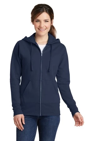 Ladies Core Fleece Full-Zip Hooded Sweatshirt 16 Ladies Core Fleece Full-Zip Hooded Sweatshirt - Image 14