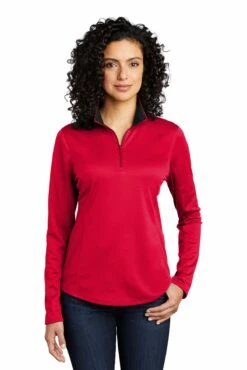Ladies Silk Touch Performance 1/4-Zip 17 Ladies Silk Touch Performance 1/4-Zip -Jiffyshirts Store 5e59dd9789df62