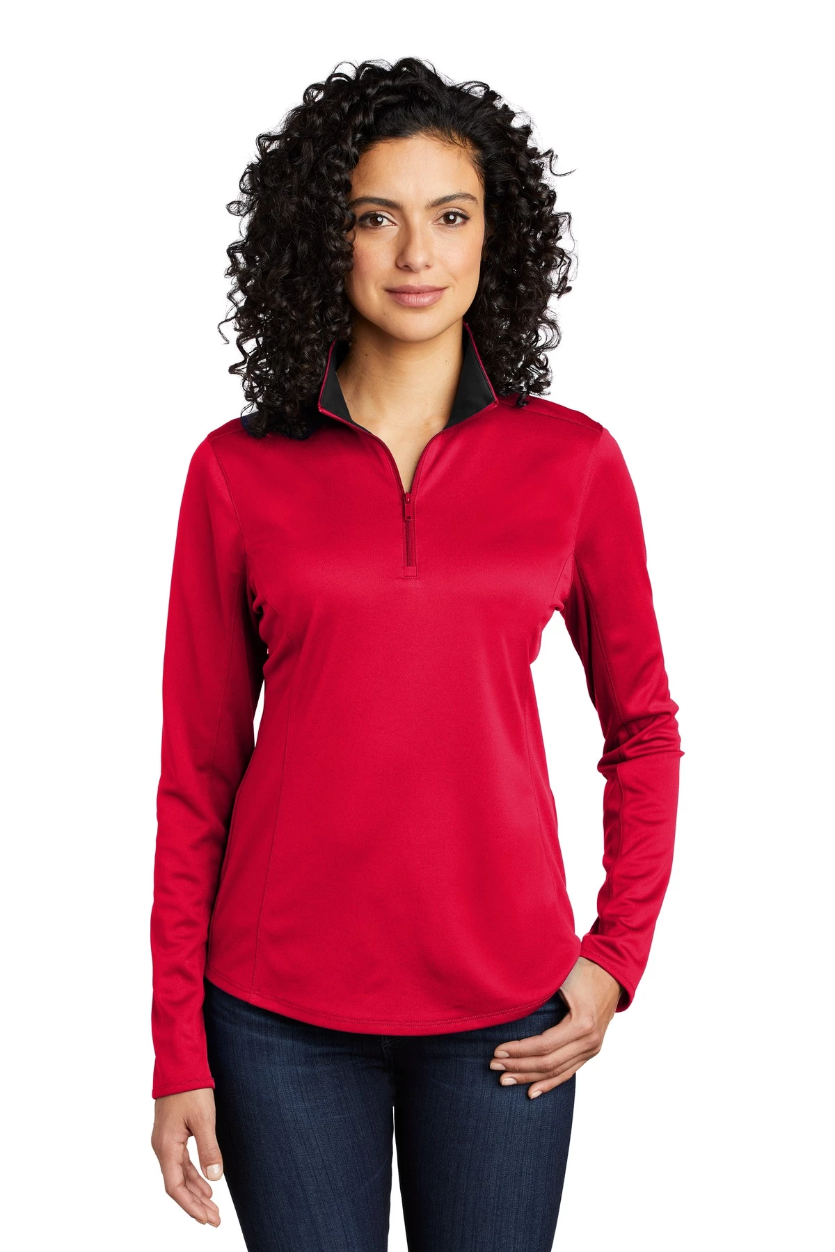 Ladies Silk Touch Performance 1/4-Zip 9 Ladies Silk Touch Performance 1/4-Zip - Image 7