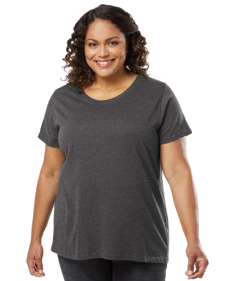 Ladies' Curvy Fine Jersey T-Shirt 11 Ladies' Curvy Fine Jersey T-Shirt - Image 9