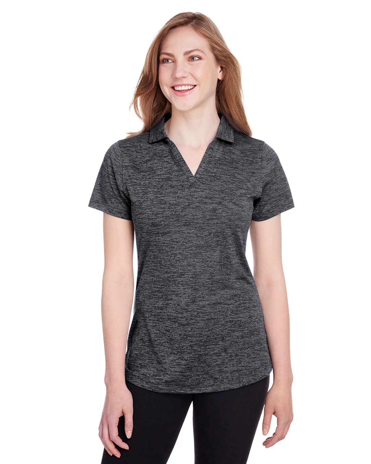 PUMA Golf Ladies' Icon Heather Polo 3 PUMA Golf Ladies' Icon Heather Polo