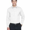 Men's Crown Woven Collection™ Solid Stretch Twill -Jiffyshirts Store 6167863ec0114e