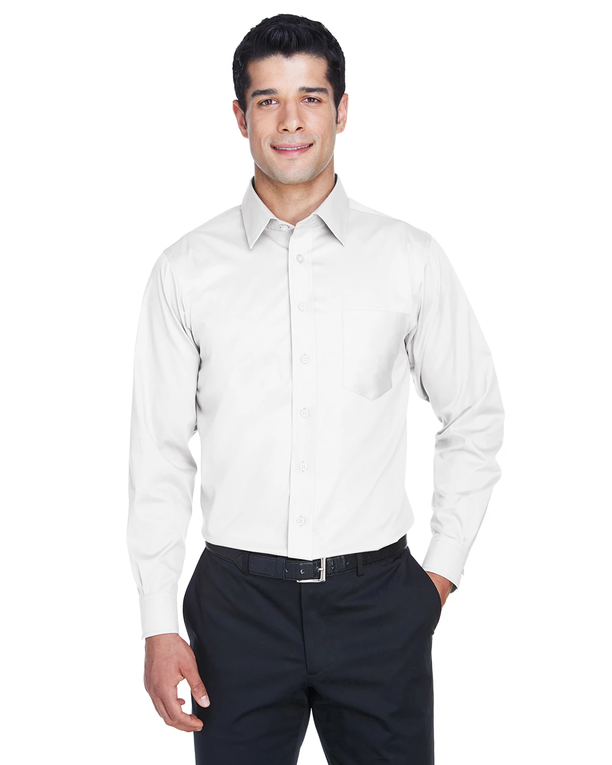 Men's Crown Woven Collection™ Solid Stretch Twill 3 Men's Crown Woven Collection™ Solid Stretch Twill