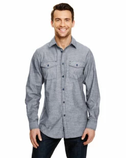 Mens Chambray Woven Shirt 9 Mens Chambray Woven Shirt -Jiffyshirts Store 61e83ccb7e619d