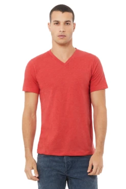 Unisex Triblend V-Neck T-Shirt -Jiffyshirts Store 627dc33c4cf567