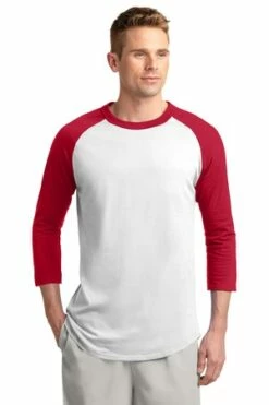 Unisex Colorblock Raglan Jersey -Jiffyshirts Store 63164ff2ffdea4