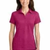 Ladies Meridian Cotton Blend Polo