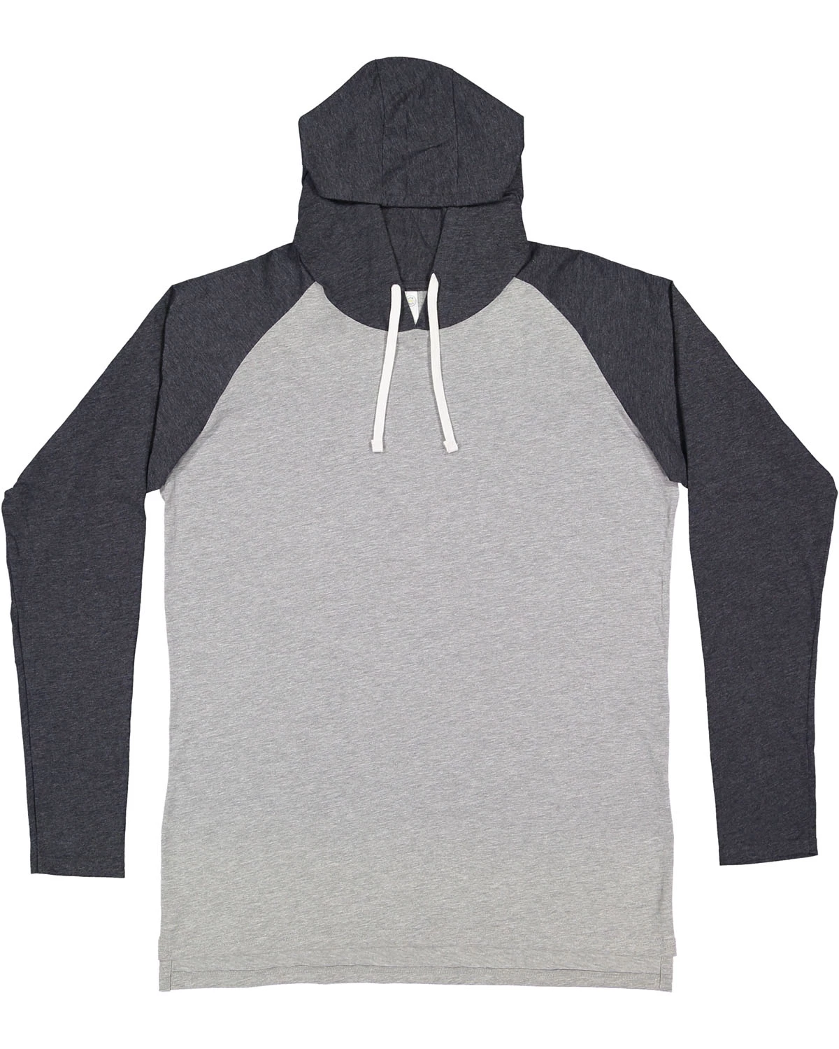 Men's Hooded Raglan Long Sleeve Fine Jersey T-Shirt 13 Men's Hooded Raglan Long Sleeve Fine Jersey T-Shirt - Image 11