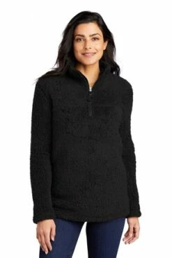 Ladies Cozy 1/4-Zip Fleece 20 Ladies Cozy 1/4-Zip Fleece -Jiffyshirts Store 6791f177f02006