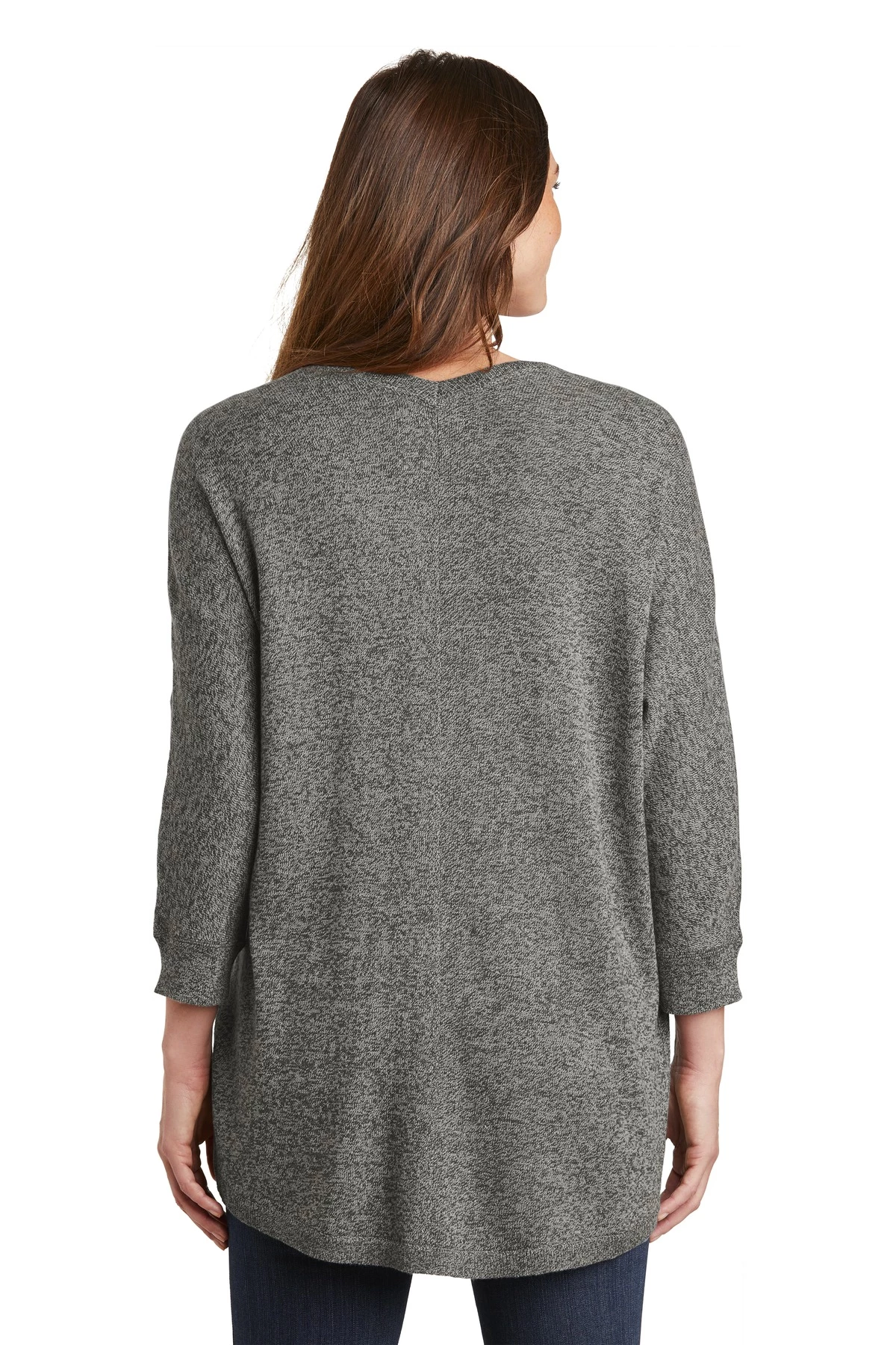 Ladies Marled Cocoon Sweater 4 Ladies Marled Cocoon Sweater - Image 2
