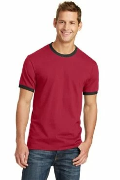 Unisex Core Cotton Ringer Tee -Jiffyshirts Store 69336ac1e7100a