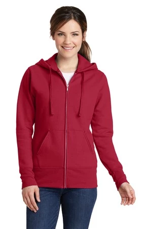 Ladies Core Fleece Full-Zip Hooded Sweatshirt 12 Ladies Core Fleece Full-Zip Hooded Sweatshirt - Image 10