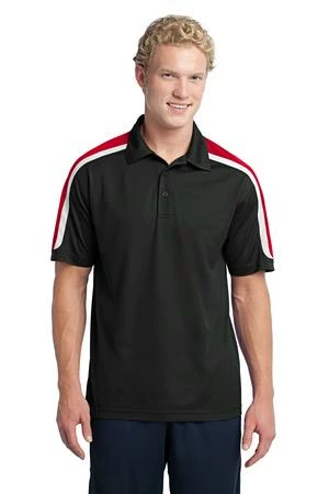 Tricolor Shoulder Micropique Sport-Wick Polo 6 Tricolor Shoulder Micropique Sport-Wick Polo - Image 4