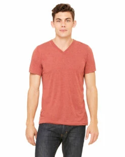 Unisex Triblend V-Neck T-Shirt -Jiffyshirts Store 6aa1c2fb753e98