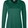 Ladies' Zone Performance Long Sleeve Polo -Jiffyshirts Store 6accb301235bf2