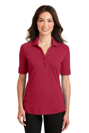 Ladies Silk Touch Interlock Performance Polo 9 Ladies Silk Touch Interlock Performance Polo - Image 7