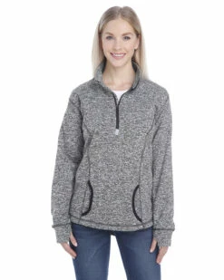 Ladies' Cosmic Fleece Quarter-Zip -Jiffyshirts Store 6b3b83b021b108