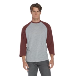 Platinum Men's Tri-Blend 3/4 Sleeve Raglan Tee 25 Platinum Men's Tri-Blend 3/4 Sleeve Raglan Tee -Jiffyshirts Store 6b9230b0747410