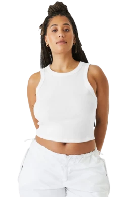 Ladies' Micro Ribbed Racerback Tank -Jiffyshirts Store 6beeda9f93d002