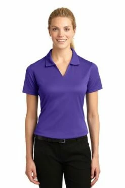 Ladies Dri-Mesh V-Neck Polo -Jiffyshirts Store 6c117474f05236