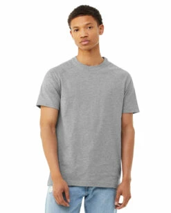 Men's Heather CVC Raglan T-Shirt -Jiffyshirts Store 6c401407fc967e