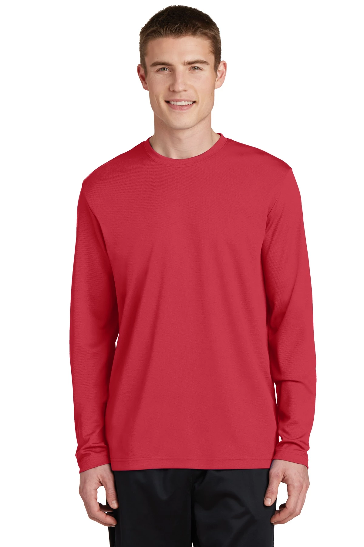 Unisex PosiCharge RacerMesh Long Sleeve Tee 12 Unisex PosiCharge RacerMesh Long Sleeve Tee - Image 10