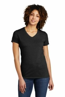 Women's Tri-Blend V-Neck Tee -Jiffyshirts Store 70b7d18d31fb00