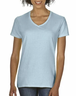 Ladies' Midweight RS V-Neck T-Shirt -Jiffyshirts Store 716888f555009b