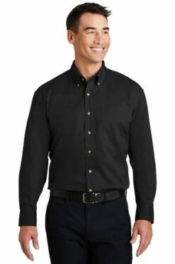Long Sleeve Twill Shirt 18 Long Sleeve Twill Shirt -Jiffyshirts Store 7255697e42465f