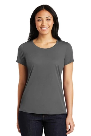 Ladies PosiCharge Competitor Cotton Touch Scoop Neck Tee 8 Ladies PosiCharge Competitor Cotton Touch Scoop Neck Tee - Image 6