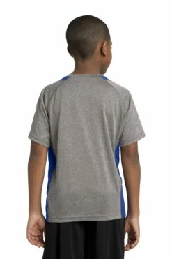 Youth Unisex Heather Colorblock Contender Tee -Jiffyshirts Store 7401f194e89956