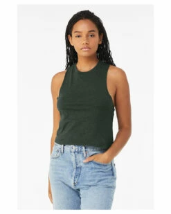 Ladies' Racerback Cropped Tank 38 Ladies' Racerback Cropped Tank -Jiffyshirts Store 7496b43ab7afa5