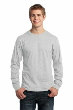 Unisex Long Sleeve Core Cotton Tee -Jiffyshirts Store 74da11708daa0a