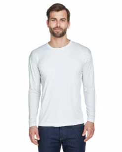 Adult Unisex Cool & Dry Sport Long-Sleeve Performance Interlock T-Shirt