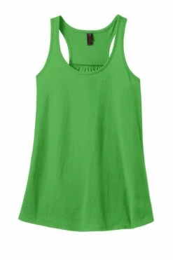District Ladies' 60/40 Gathered Racerback Tank -Jiffyshirts Store 75ade43a45b21c