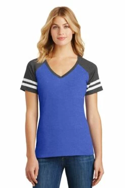 District Ladies' Game V-Neck Tee