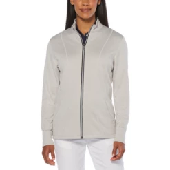 Callaway Ladies Waffle Fleece Jacket 10 Callaway Ladies Waffle Fleece Jacket -Jiffyshirts Store 776de953364c92