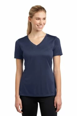 Ladies PosiCharge Competitor V-Neck Tee -Jiffyshirts Store 781976cb61d5d9