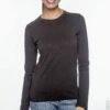 Ladies' 4.4 Oz., 100% Organic Cotton Classic Long-Sleeve T-Shirt -Jiffyshirts Store 7CA5B911678532