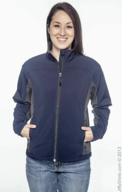 Ladies' Soft Shell Colorblock Jacket 13 Ladies' Soft Shell Colorblock Jacket -Jiffyshirts Store 7E6395F1F543FB