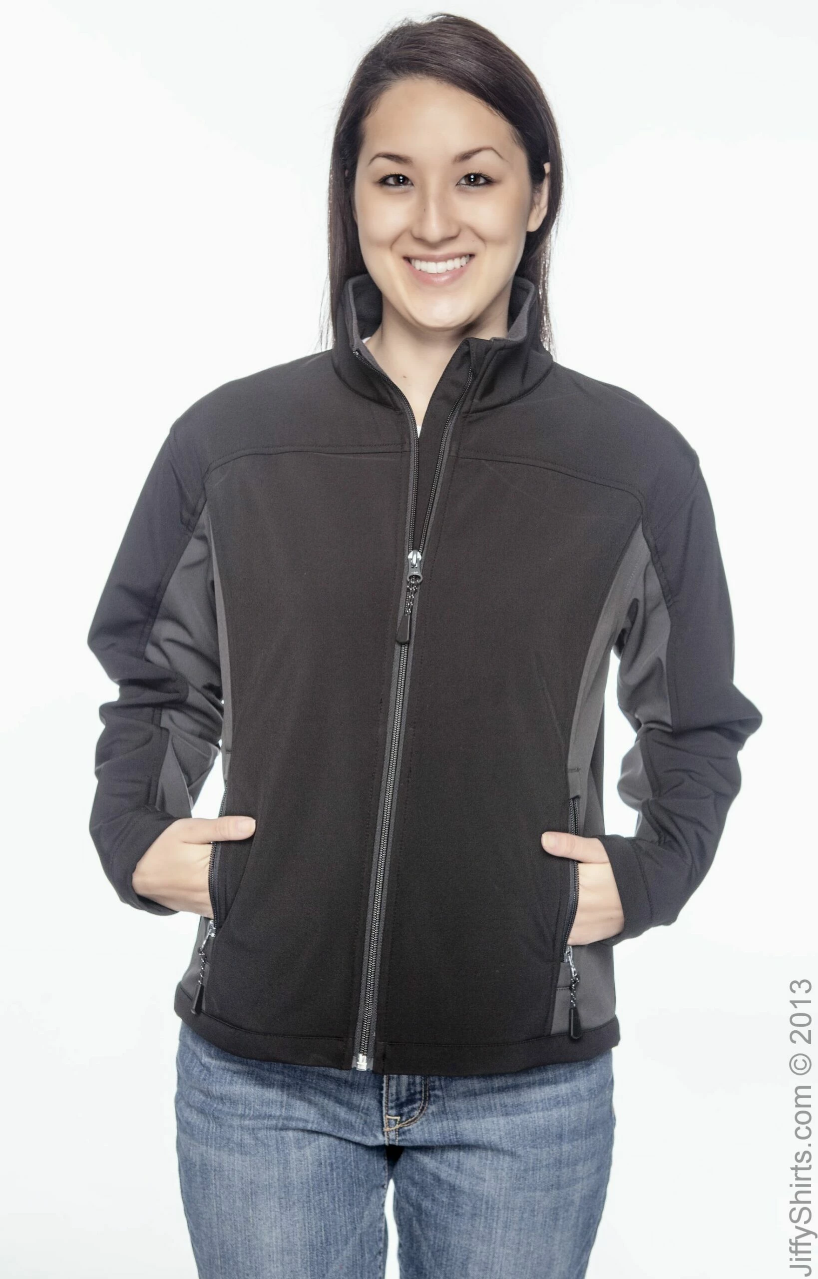 Ladies' Soft Shell Colorblock Jacket 3 Ladies' Soft Shell Colorblock Jacket