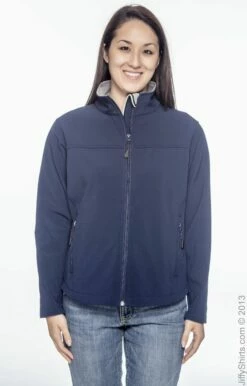Ladies' Soft Shell Jacket -Jiffyshirts Store 7EA0EEFE67B8E6