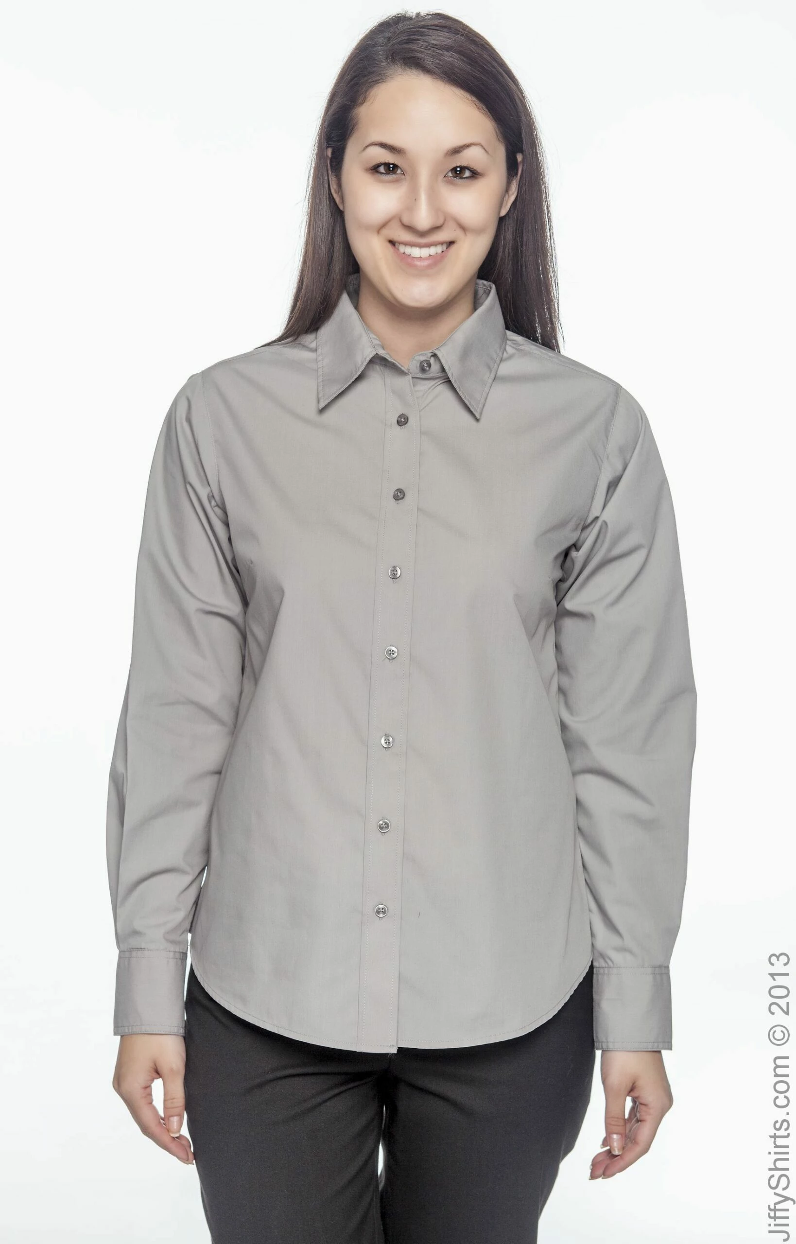Ladies' 3.1 Oz. Essential Poplin 7 Ladies' 3.1 Oz. Essential Poplin - Image 5
