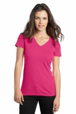 District Ladies' Junior The Concert Tee V-Neck -Jiffyshirts Store 7a9b4b9bdda355