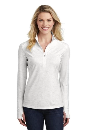 Ladies Sport-Wick Stretch Reflective Heather 1/2-Zip Pullover 8 Ladies Sport-Wick Stretch Reflective Heather 1/2-Zip Pullover - Image 6
