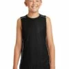 Youth Unisex PosiCharge Mesh Reversible Sleeveless Tee