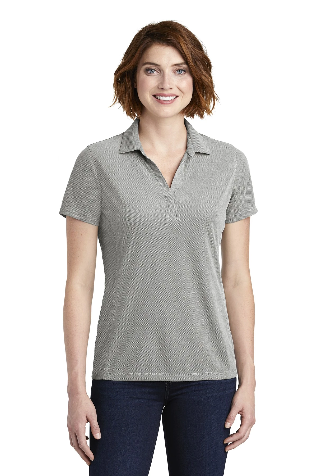 Ladies Poly Oxford Pique Polo 7 Ladies Poly Oxford Pique Polo - Image 5
