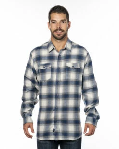 Yarn-Dyed LS Flannel -Jiffyshirts Store 7f2a3ad1028504