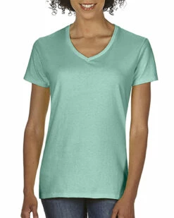 Ladies' Midweight RS V-Neck T-Shirt -Jiffyshirts Store 7f7e740ba01338