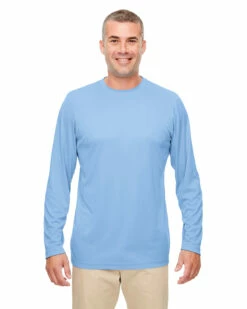 Men's Cool & Dry Performance Long-Sleeve Top 26 Men's Cool & Dry Performance Long-Sleeve Top -Jiffyshirts Store 7fe0241f6854a5